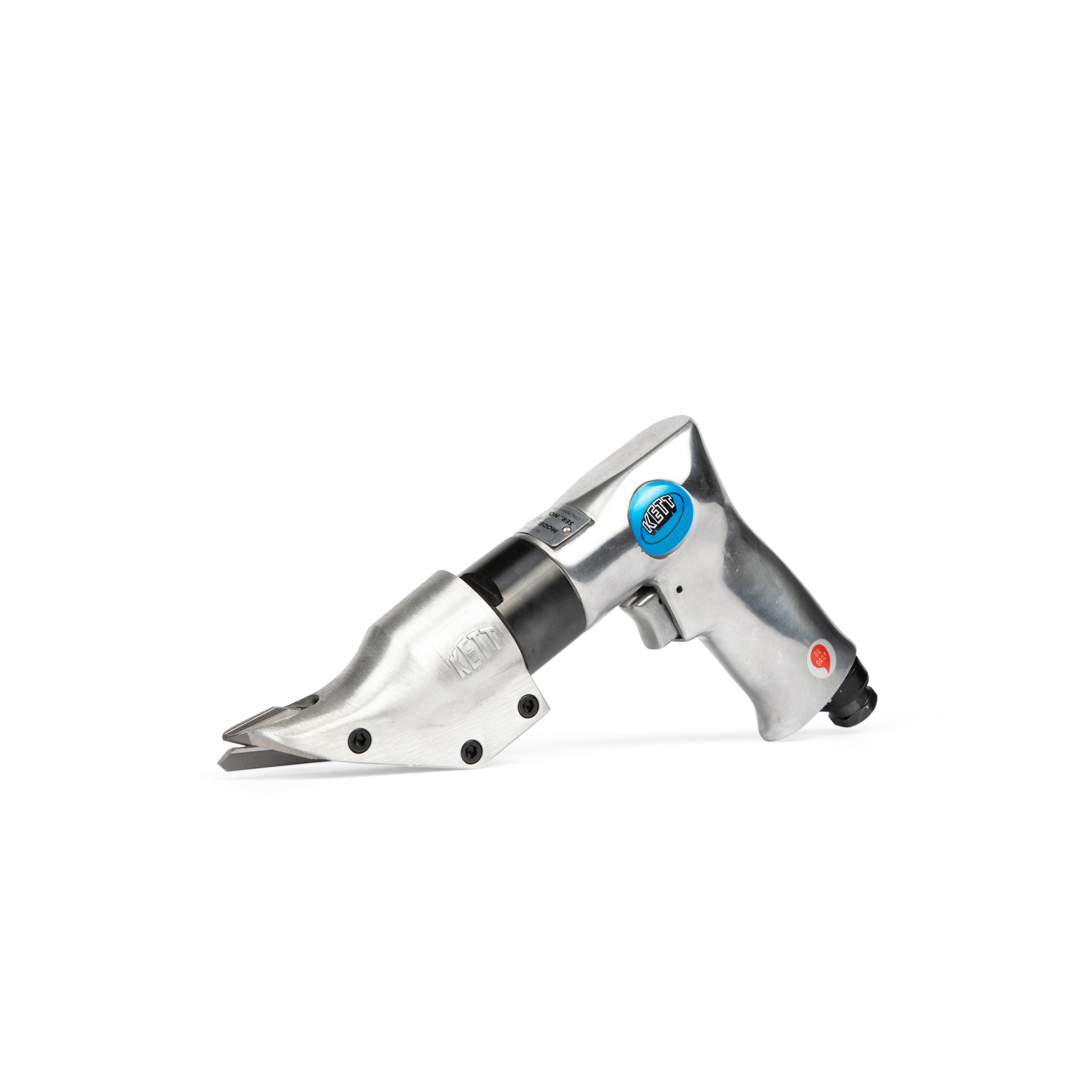 Kett Tool Company, 18 Ga Pistol Grip Pneumatic Double-Cut Shear, Model# P-500